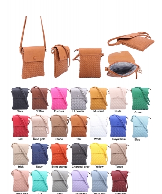 Woven Crossbody Bag WU115